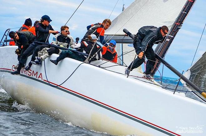 Charisma, owned by Nico Poons of Monaco, has won three of five races held so far and holds second place in the 159th New York Yacht Club Annual Regatta, presented by Rolex © Sara Proctor http://www.sailfastphotography.com